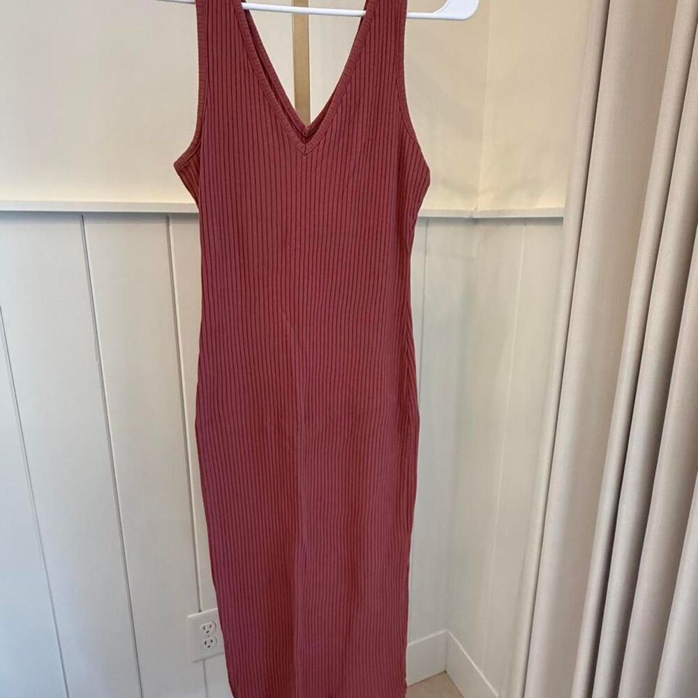 Abound Women's Pink and Burgundy Dress